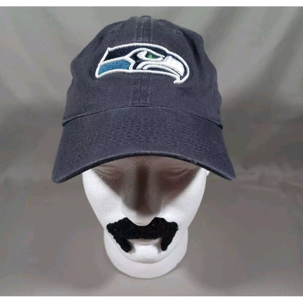 Seattle‎ Seahawks Hat Size S Blue Reebok Embroidred Logo New